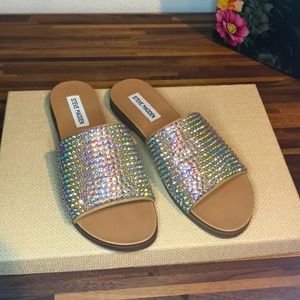 Steve Madden Klora Rhinestone Sandals